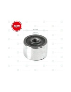 Silentblock reforzado elíptico ø20 × ø75 × 50 mm. Adaptable a Gregoire (386655)