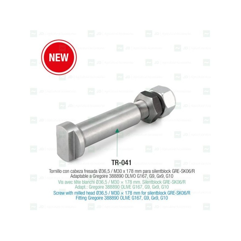 Tornillo M30 x 178 mm