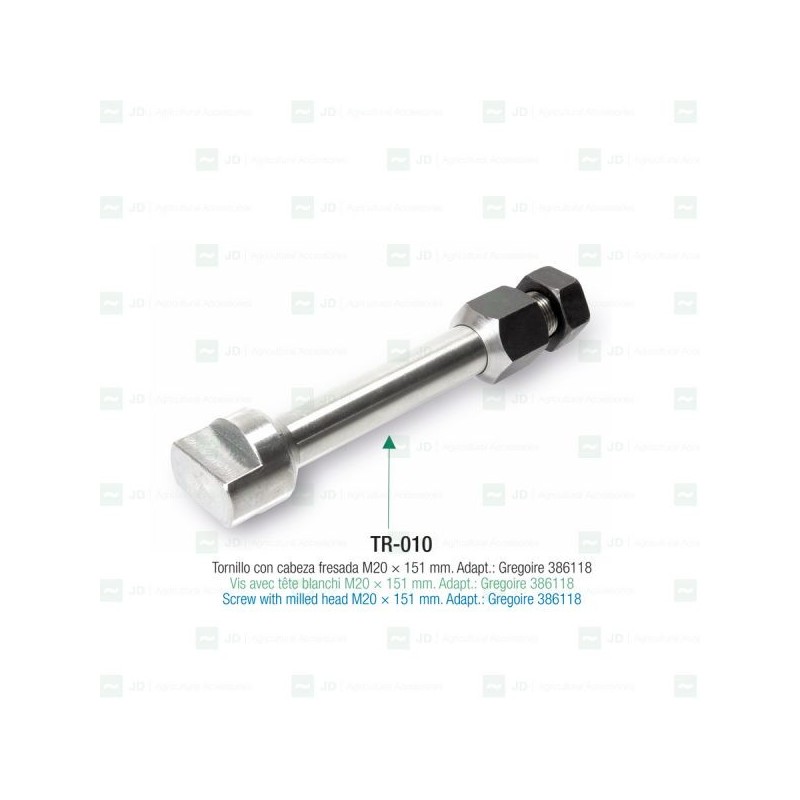 Tornillo M20 x 151 mm