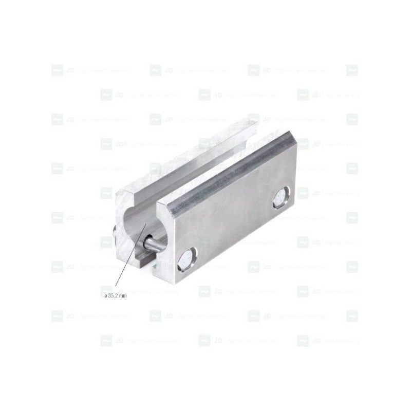 Soporte de aluminio completo ø 25 mm