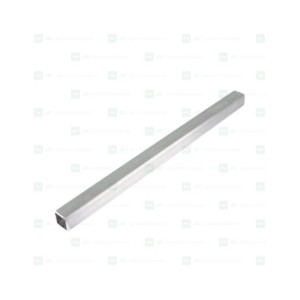 Tubo cuadrado inox.