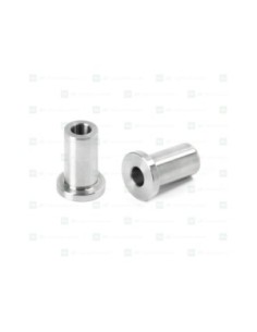 Casquillo metálico ø14 × ø24 × 49 mm. Para silentblock GRE-SK01 adapt. a Gregoire (025015)