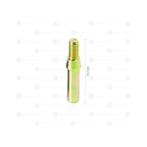 Tornillo M12 para silentblock PELL-SK01. Con baño anticorrosión