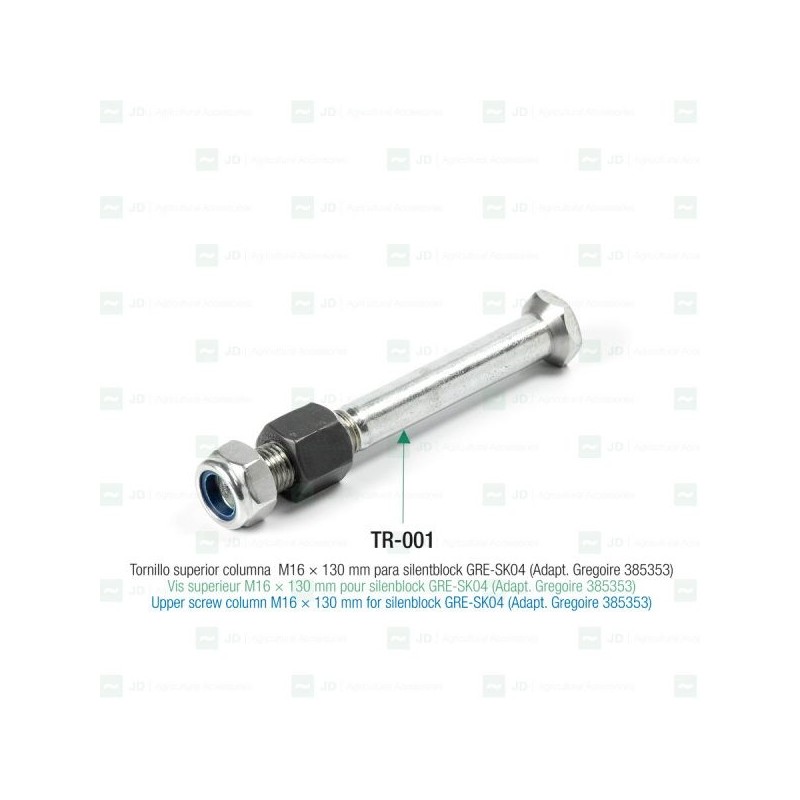 Tornillo M16 × 130 mm