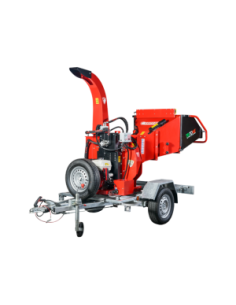 Biotriturador gasolina CECCATO OLINDO TRITONE SUPER MONSTER 390 sobre REMOLQUE