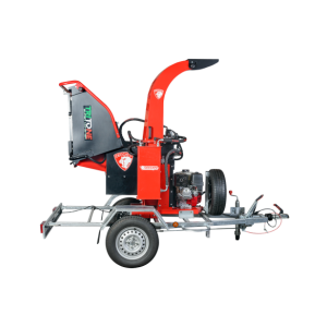 Biotriturador gasolina CECCATO OLINDO TRITONE SUPER MONSTER 390 sobre REMOLQUE