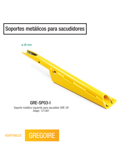 Soporte metálico Ref: GRE-SP03-I