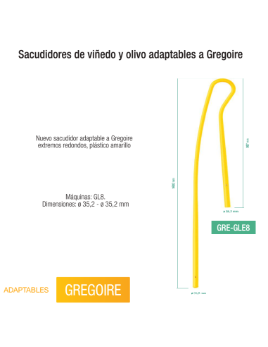 Sacudidor adaptable Ref: GRE-GLE8